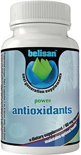 Belisan Power Antioxidants, Vegan / Plantbased, 60 Capsules