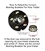 Bearing Buddy® Chrome Bearing Protectors (1.980) with Auto Check With Bras - Pair
