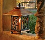 H Potter Pantheon Decorative Candle Lantern Patio Tabletop Candle Holder Indoor Outdoor (Kitchen)
