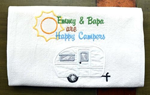 Top Quality Dish Towel, Personalized RV Decor, Trailer Decor, Camping Dish Towel, Glamping , RV Accessories, Flour Sack Towel, RV Gift, Travel Trailer
