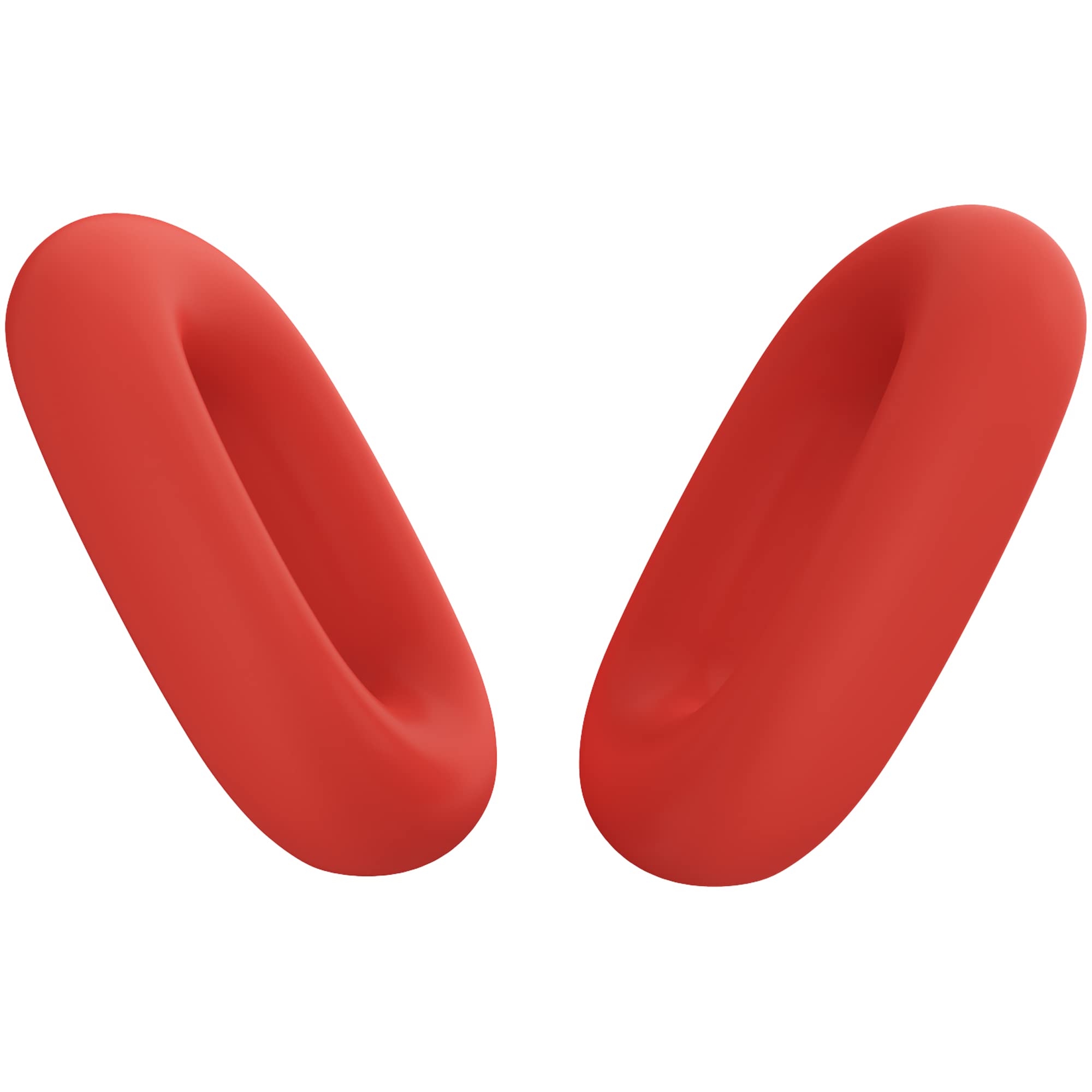 AWINNER Ear Pad Case Compatible for AirPods Max,Washable Soft Silicone Protective Frame Full Cover for AirPods Max (Red)