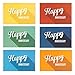 BEST PAPER GREETINGS Happy Anniversary Cards Set - Blank Inside Anniversary Card Pack - Employee Work Milestone Greetings - 36 Count, 4 x 6 in