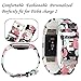 Fitbit Charge 2 Bands Classic New Fashion Sports Smart Watch Replacement Accessory Wristband (Flower-01)