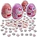 Hello Kitty Surprise Easter Eggs Filled with Hello Kitty Stickers and Candy (4 PACK)