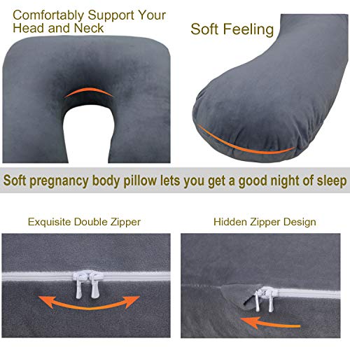 5 Onory+Pregnancy+U+Shaped+Maternity+Removable