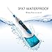 Mifanstech Cordless Water Flosser Professional Oral Care Dental Flosser -IPX7 Waterproof-3 Modes Rechargeable Battery Oral Irrigator with 4 Jet Nozzles 180ml Water Tank(Blue)