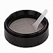 DCOU New Design Premium Aluminium Herb Tobacco Weed Grinder 2.2 Inches 4 Piece Metal Grinder with Pollen Catcher with Laser Flower Pattern Black