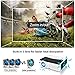 WiFi Projector Wireless Bluetooth HDMI 5000 Lumens HD 1080P Home Theater Wireless Airplay Screen Mirror, 2019 Android 6.0 LED LCD Multimedia Smart TV Video Projectors Outdoor Movie Gaming Proyectorthumb 3