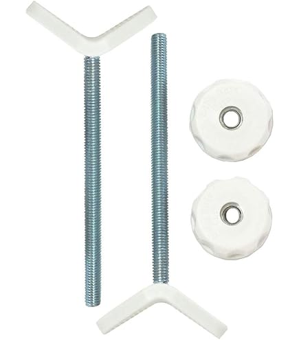EKDJKK 2PCS Extra Long Y Spindle Adapter M10 - 12.5cm White Banister Extenders For Baby Gates