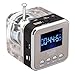 soled Black Mini Digital Portable TT-028 MP3 Music Player USB FM Radio