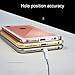 iPhone 6 Case, iPhone 6S Case, HeeBin 2 in 1 Ultra Thin and Slim Crystal Clear Anti - Scratch Anti-fingerprint Shockproof Frame For Apple iPhone 6 / 6S Case - Rose gold