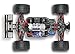 Traxxas E-Revo: 4WD Racing Monster Truck with TQ 2.4 GHz Radio (1/16 Scale), Blue