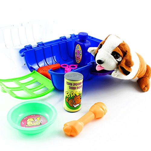 The Dog Grooming Set, Portable Pet Care Toy Set for Kids Puppy