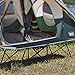 PORTAL Folding Portable Camping Cot, Travel Military Adult Cot Bed with Carry Bag, Support 300lbs