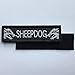 SpaceAuto Decorative Sheepdog Embroidered Military Tactical Morale Patch Tag 3.74