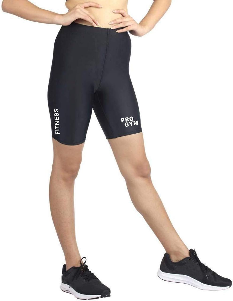 Pro Gym Unisex Lycra Spandex Plain Compression Shorts Athletic Fit