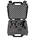 CASEMATIX Rugged FPV Drone and Accessory Carry Case - Fits UDI RC Eagle Drone , Mini FPV Goggles , Phone Controller , Battery , Propellers , Charger and More