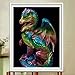 SparkLia 5D Full Drill DIY Diamond Painting Kit for Adults and Children,Round Rhinestone Painting Embroidery for Art Craft Home Decoration (Dragon, 11.8
