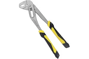 BJDSI 10" Channel Locks Plier,7-Position Adjustment,Anti-Slip Handle,High Torque,Anti-Rust.