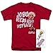 Popfunk Major League Movie Jobu Needs a Refill T Shirt, X-Large, Red