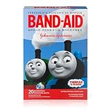Band-Aid Brand Adhesive Bandages Featuring Thomas & Friends, Assorted Sizes, 20 Count