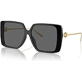 Tory Burch TY7205D Low Bridge Fit Irregular Sunglasses for Women +BUNDLE with ACCESSORY EYEWEAR KIT