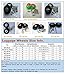 2 Set of Luggage Suitcase Replacement Wheels with ABEC 608zz Bearings, Packaged with our own designed bag @ Eric & Leon Logo