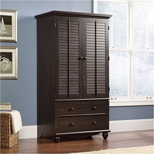 BOWERY HILL Armoire in Antiqued Paint