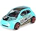 2018 Hot Wheels Hw Daredevils 2/5 - Fiat 500 (Light Blue)