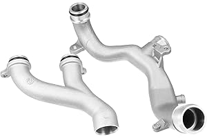 ACROPIX 1 Set Aluminum Thermostat Top Crossover Hose Coolant Pipe Water Outlet for Land Rover for Range Rover Sport LR4 Disco