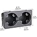 Floor Mounted Console Dual Cup Holder for 2007-2013 Chevy Silverado & GMC Sierra 2007-2014 Suburban Yukon Tahoe 19154712 OEM Replacement Center Console Beverage Drink Insert