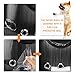 Blitzwolf Anzone Pet Portable Carrier Space Capsule Backpack, Pet Bubble Traveler Knapsack Multiple Air Vents Waterproof Lightweight Handbag for Cats Small Dogs & Petite Animals-Black,30L