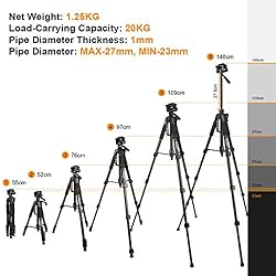 Huepar Lightweight TPD14 56" Adjustable Laser Level