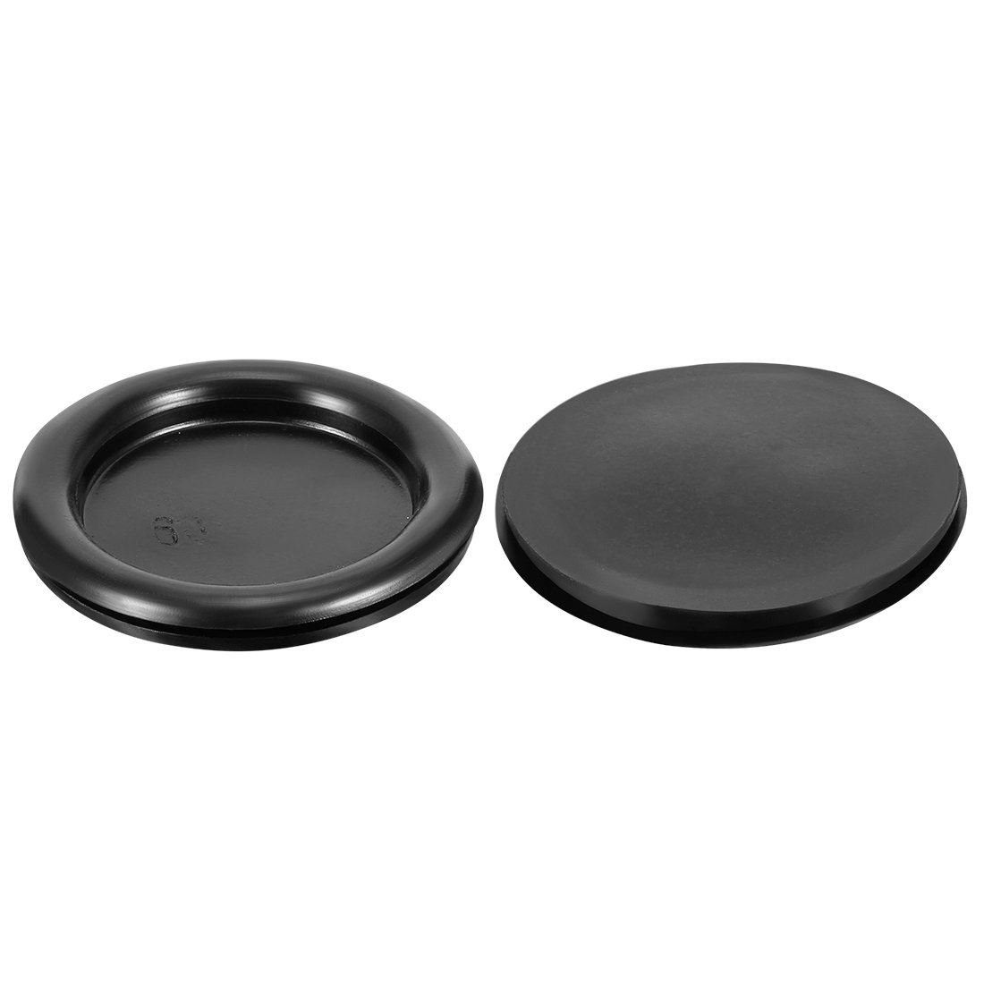 Sourcingmap Wire Protector Oil Resistant Armature Rubber Grommets 60mm Mounting Dia 5Pcs Black