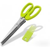 Manual Paper Shredder Scissors - Portable Shredder for Cutting Print into Unreadable Scraps, Decompression Tool, Cut Paper, Scallions, Garlic Paste, Good Helper for Office and Home use