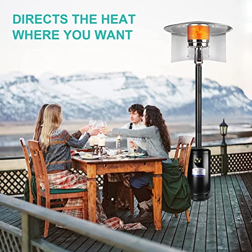Outdoor Heater Reflector Shield Patio Heater Reflector for Round Stand