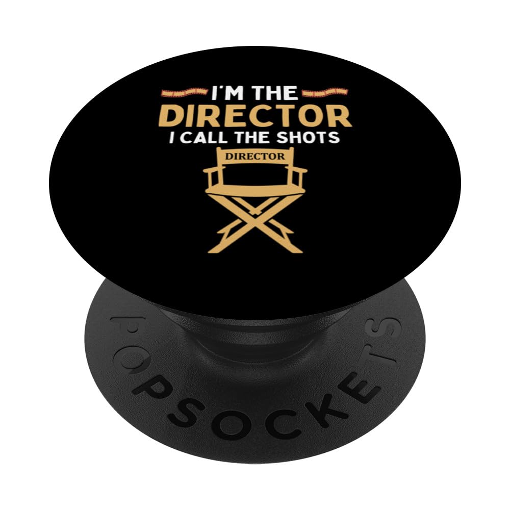 Movie Director For Men Women Filmmaker Film Producer PopSockets Swappable PopGrip
