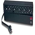 APC Rack Mount PDU, Basic 100V-120V/20A, (10) Outlets, 1U Horizontal Rackmount (AP9563)