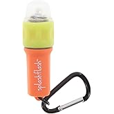 UST SplashFlash 25 Lumen Waterproof, Mini-Lantern, Safety and Personal Locator Light with Lifetime LED Bulb for Hiking, Emerg
