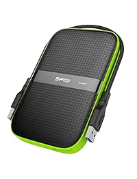 Silicon Power 5TB Rugged Portable External Hard Drive Armor A60, Shockproof USB 3.0 for PC, Mac, Xbox and PS4 (Black)