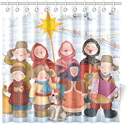 Amazon Com Wbsndb Home Decor Bath Curtain Young People Children