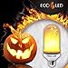 Flame Bulb, LED Flame Light Bulbs - 4 Modes - E26/E27 LED Flickering Flame Light Bulb With Upside Down Feature / Change Direction.