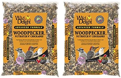 Wild Delight Woodpecker Nuthatch & Chickadee 5 lb Bird Seed (Pack of 2)