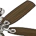 Hunter Fan Company 53241 Builder Elite Hunter Fan Indoor Ceiling Fan with Pull Chain Control, 52