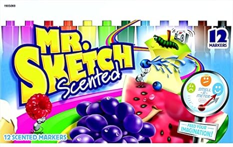 Amazoncom Mr Sketch 059364 Non Toxic Watercolor Scented