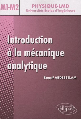 Introduction à la mécanique analytique