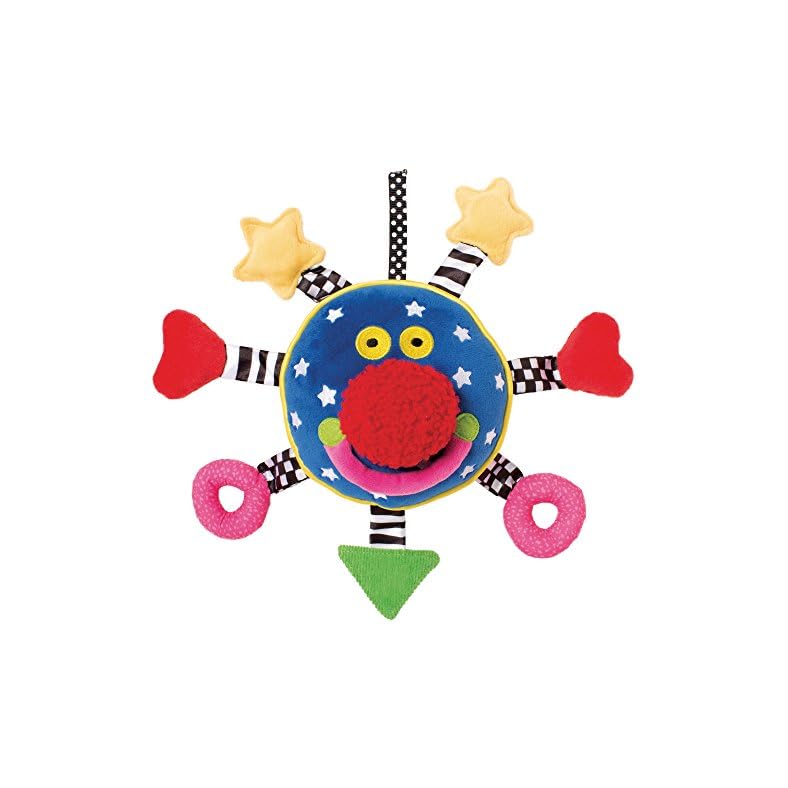 Manhattan Toy Baby Whoozit 6″ Stroller and Travel Activity Toy