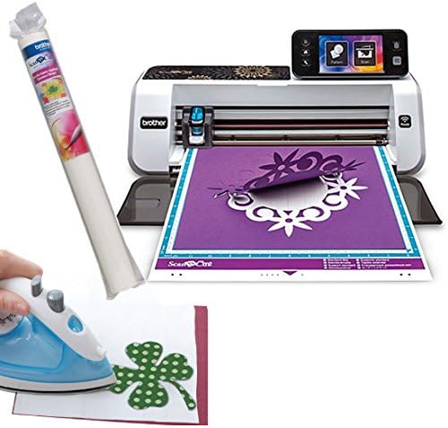 Brother ScanNCut 2 Die Cutting Machine Bundle with Fabric Applique Roll