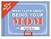 Knock Knock What I Love about Being Your Mom (for Daughter/Son) Fill in the Love Book Fill-in-the-Blank Gift Journal, 4.5 x 3.25-inches