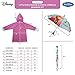 Disney Girls' Little Assorted Characters Slicker and Umbrella Rainwear Set, Frozen Purple, Age 4-5